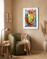 Graffiti Digital 2022 331 framed in a tender room thumbnail