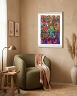 Graffiti Digital 2022 384 framed in a tender room thumbnail