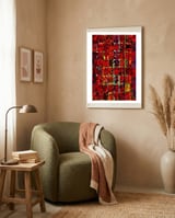 Graffiti Digital 2022 393 framed in a tender room thumbnail