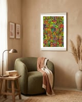 Graffiti Digital 2022 395 framed in a tender room thumbnail