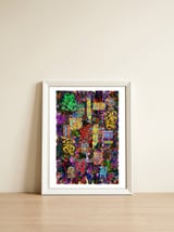 Graffiti Digital 2022 415 — framed, leaning against the wall thumbnail