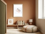 Cuddle with The Cat framed in a gentle room thumbnail