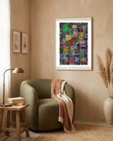 Graffiti Digital 2022 422 framed in a tender room thumbnail