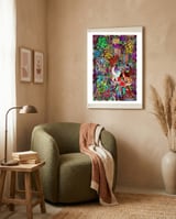 Graffiti Digital 2022 432 framed in a tender room thumbnail