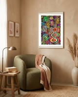 Graffiti Digital 2022 433 framed in a tender room thumbnail