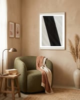 Interrupted #1 framed in a tender room thumbnail