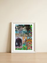 Graffiti Digital 2022 437 — framed, leaning against the wall thumbnail