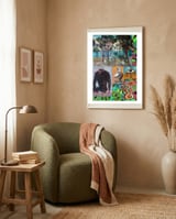 Graffiti Digital 2022 437 framed in a tender room thumbnail