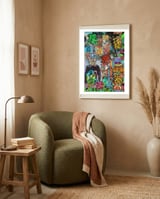 Graffiti Digital 2022 439 framed in a tender room thumbnail
