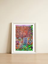 Graffiti Digital 2022 440 — framed, leaning against the wall thumbnail