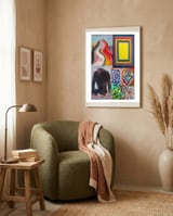 Graffiti Digital 2022 442 framed in a tender room thumbnail