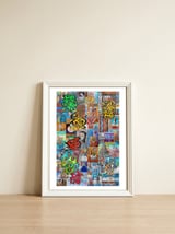 Graffiti Digital 2022 444 — framed, leaning against the wall thumbnail