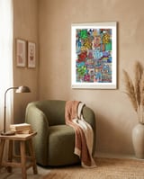 Graffiti Digital 2022 453 framed in a tender room thumbnail