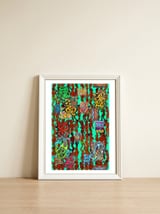 Graffiti Digital 2022 455 — framed, leaning against the wall thumbnail