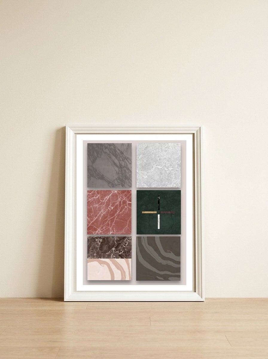 Stoneheart — framed, leaning against the wall