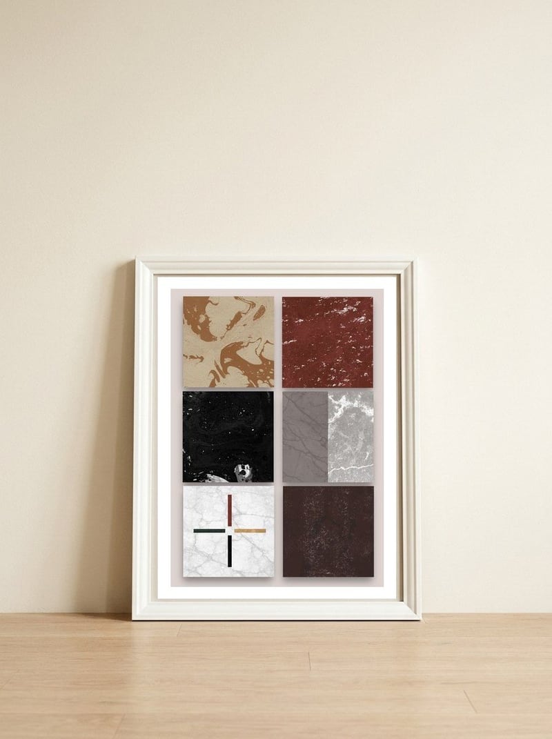 Stoneheart — framed, leaning against the wall
