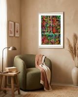 Graffiti Digital 2022 465 framed in a tender room thumbnail