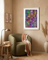 Graffiti Digital 2022 470 framed in a tender room thumbnail