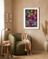 Graffiti Digital 2022 472 framed in a tender room thumbnail