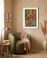 Graffiti Digital 2022 474 framed in a tender room thumbnail