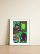 Graffiti Digital 2022 480 — framed, leaning against the wall thumbnail
