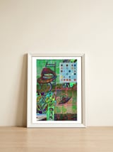 Graffiti Digital 2022 484 — framed, leaning against the wall thumbnail