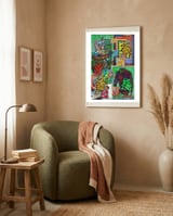Graffiti Digital 2022 489 framed in a tender room thumbnail