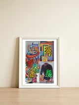 Graffiti Digital 2022 491 — framed, leaning against the wall thumbnail