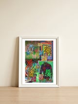 Graffiti Digital 2022 503 — framed, leaning against the wall thumbnail