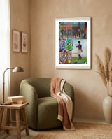 Graffiti Digital 2022 505 framed in a tender room thumbnail