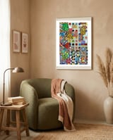 Graffiti Digital 2022 525 framed in a tender room thumbnail