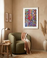 Graffiti Digital 2022 540 framed in a tender room thumbnail