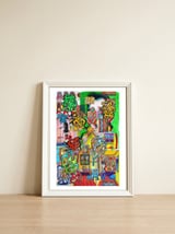 Graffiti Digital 2022 543 — framed, leaning against the wall thumbnail
