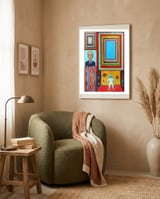 Graffiti Digital 2022 557 framed in a tender room thumbnail