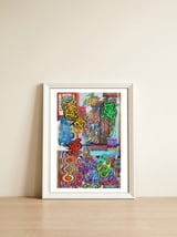 Graffiti Digital 2022 561 — framed, leaning against the wall thumbnail
