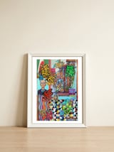 Graffiti Digital 2022 565 — framed, leaning against the wall thumbnail