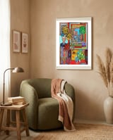 Graffiti Digital 2022 567 framed in a tender room thumbnail