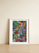 Graffiti Digital 2022 572 — framed, leaning against the wall thumbnail