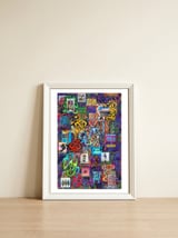 Graffiti Digital 2022 576 — framed, leaning against the wall thumbnail