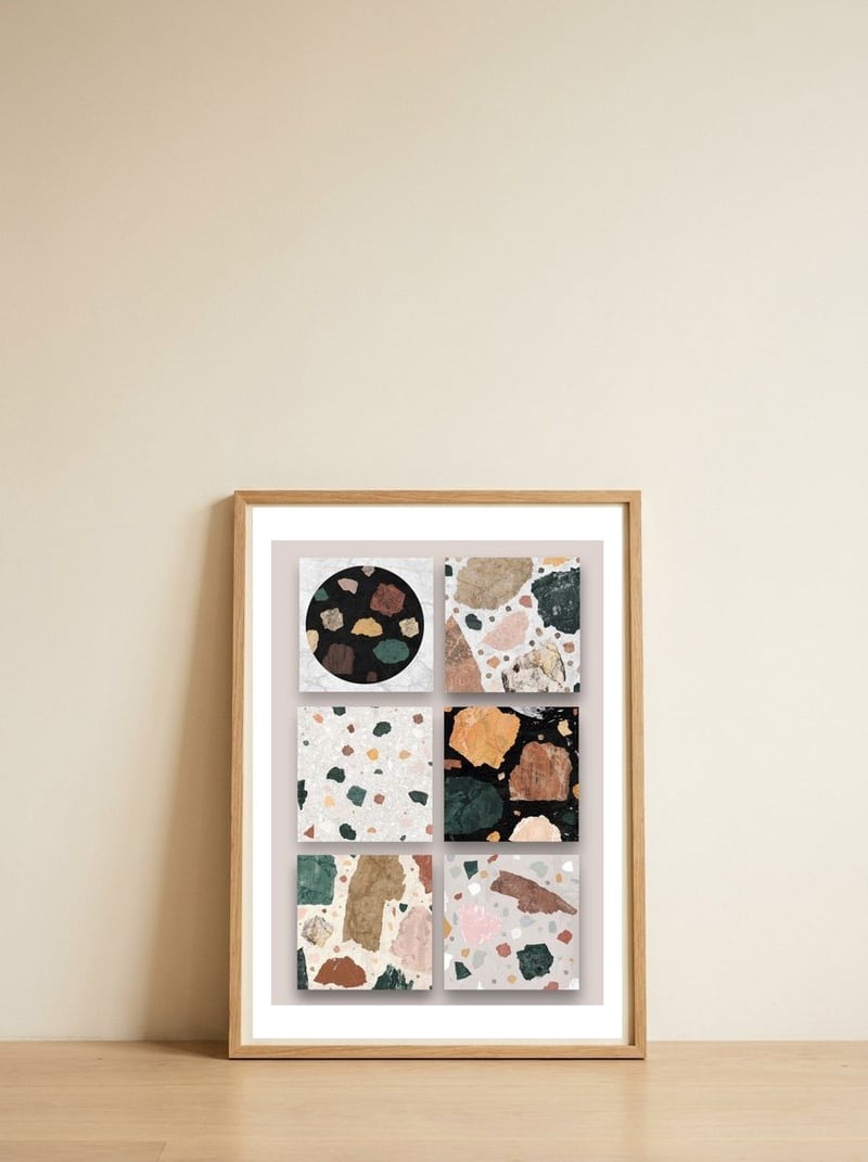Stoneheart — framed, leaning against the wall