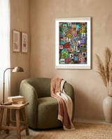 Graffiti Digital 2022 582 framed in a tender room thumbnail