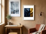 METALLIC FLOWER framed in a focused room thumbnail