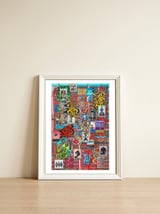 Graffiti Digital 2022 583 — framed, leaning against the wall thumbnail