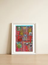 Graffiti Digital 2022 587 — framed, leaning against the wall thumbnail