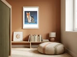 Cat Disaster Area · Punk Rock Is Back framed in a gentle room thumbnail