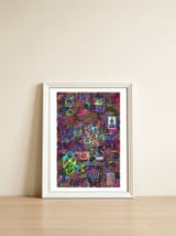 Graffiti Digital 2022 590 — framed, leaning against the wall thumbnail