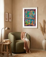 Graffiti Digital 2022 592 framed in a tender room thumbnail