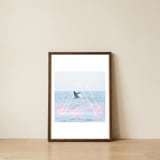 Whale of a Time — framed, leaning against the wall thumbnail