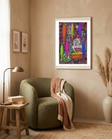 Graffiti Digital 2022 599 framed in a tender room thumbnail