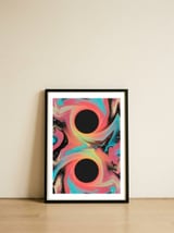 Psychedelic Space  — framed, leaning against the wall thumbnail